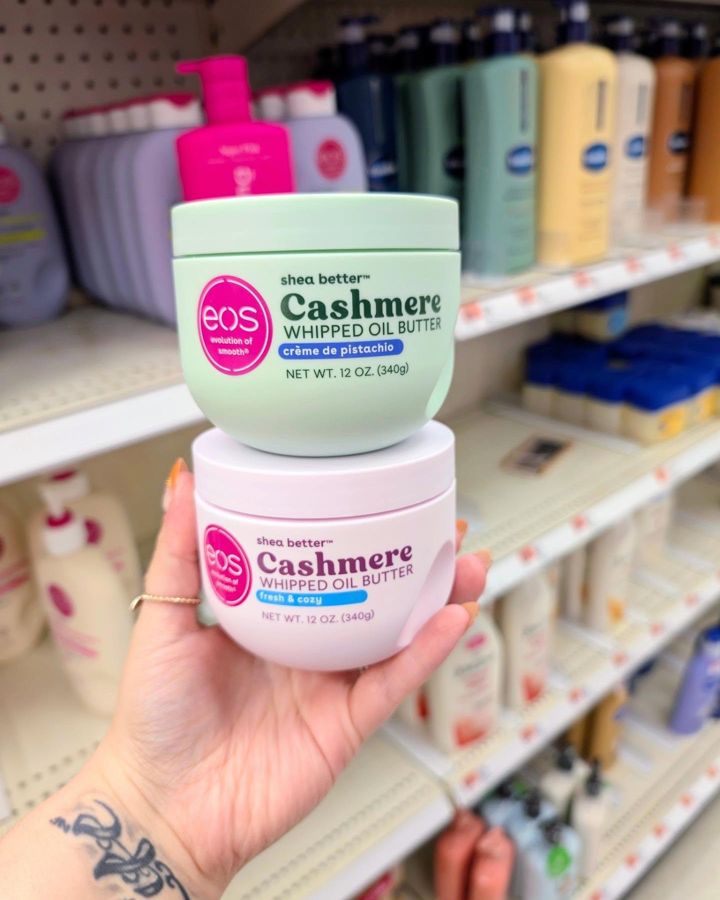 New beauty products at Target! Some my fav brands! Have you spotted these new

Lip blur, body butter, summer scents, eos lotions, lip balm lover, new at Target, target haul, drugstore beauty, affordable beauty, body lotion, fragrance, scent of the day, Vaseline lip balm, cleanser, lipgloss, lip products, lip combo

#LTKBeauty #LTKvlog #LTKselfcare