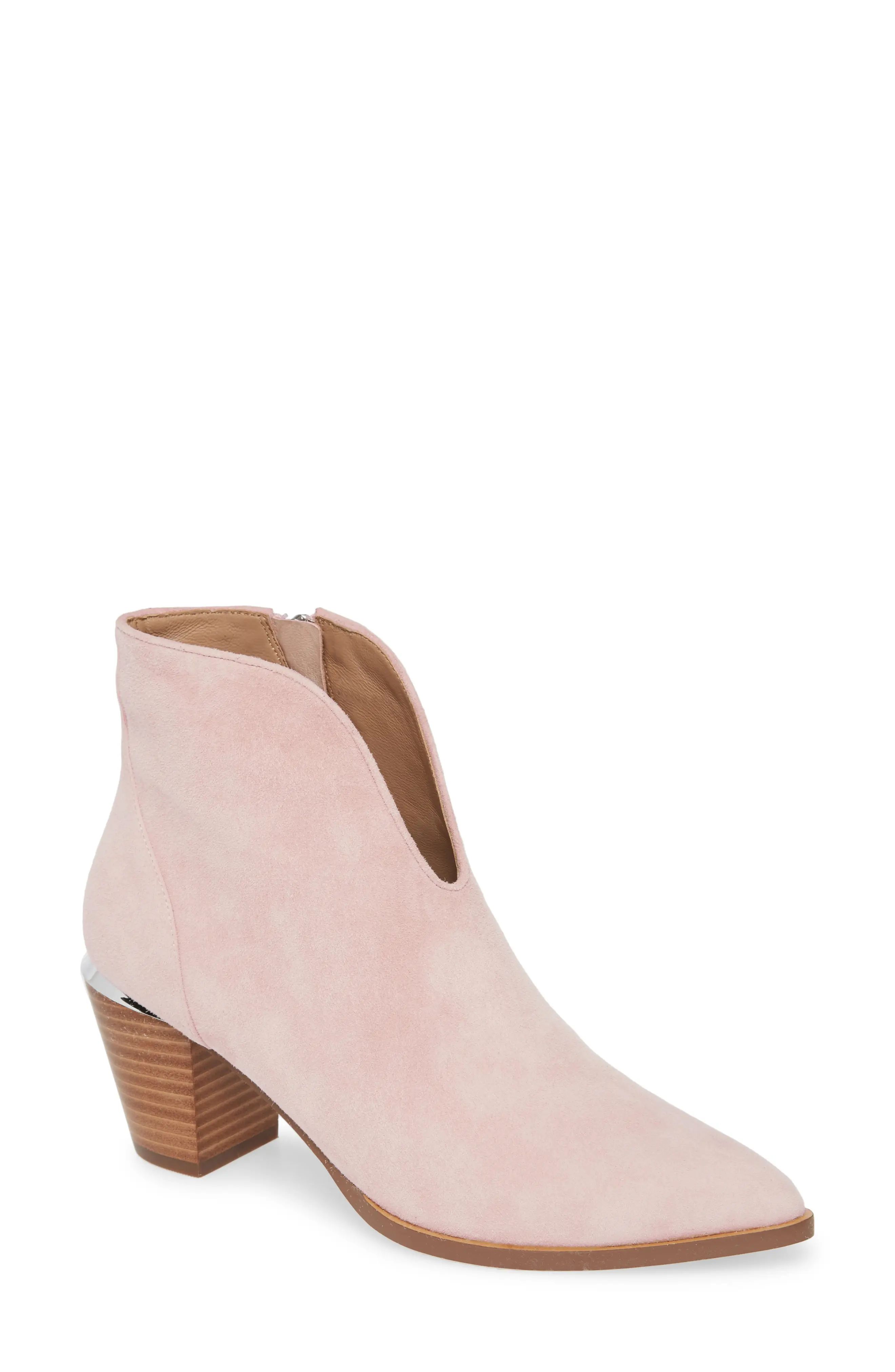 Women's Linea Paolo Westly Bootie, Size 10 M - Pink | Nordstrom