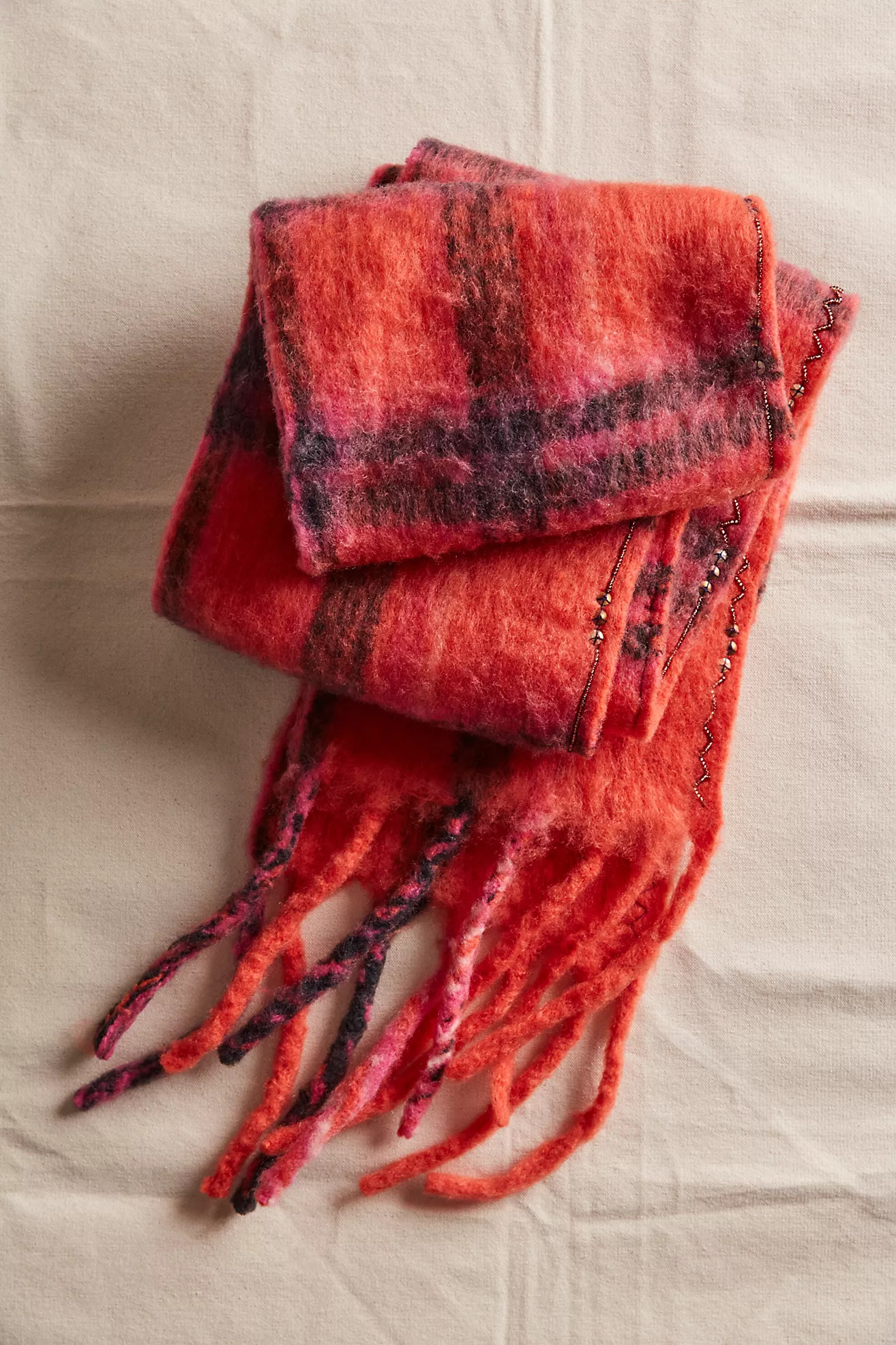 Highland Plaid Skinny Scarf | Free People (Global - UK&FR Excluded)