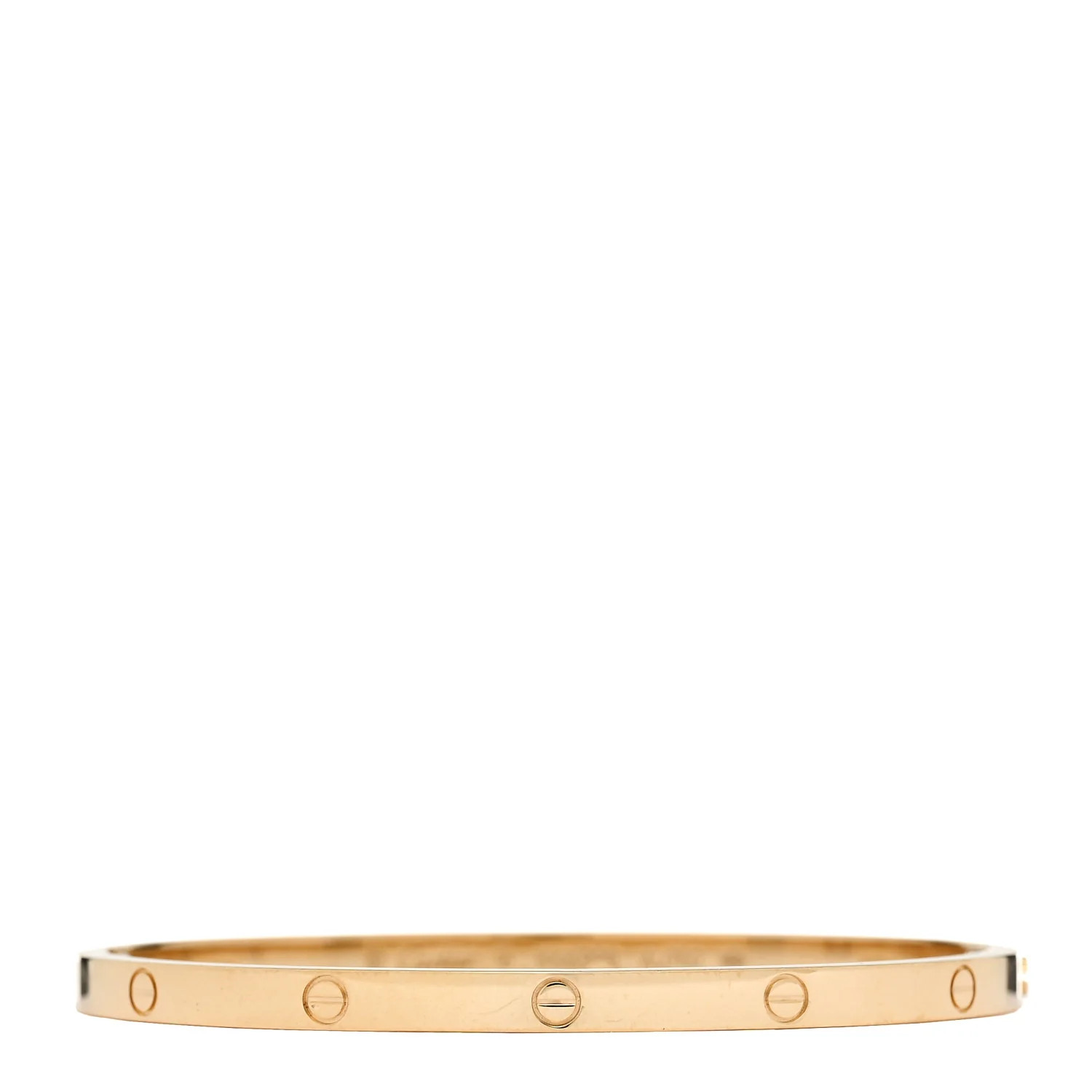 18K Yellow Gold Small LOVE Bracelet 16 | FASHIONPHILE (US)