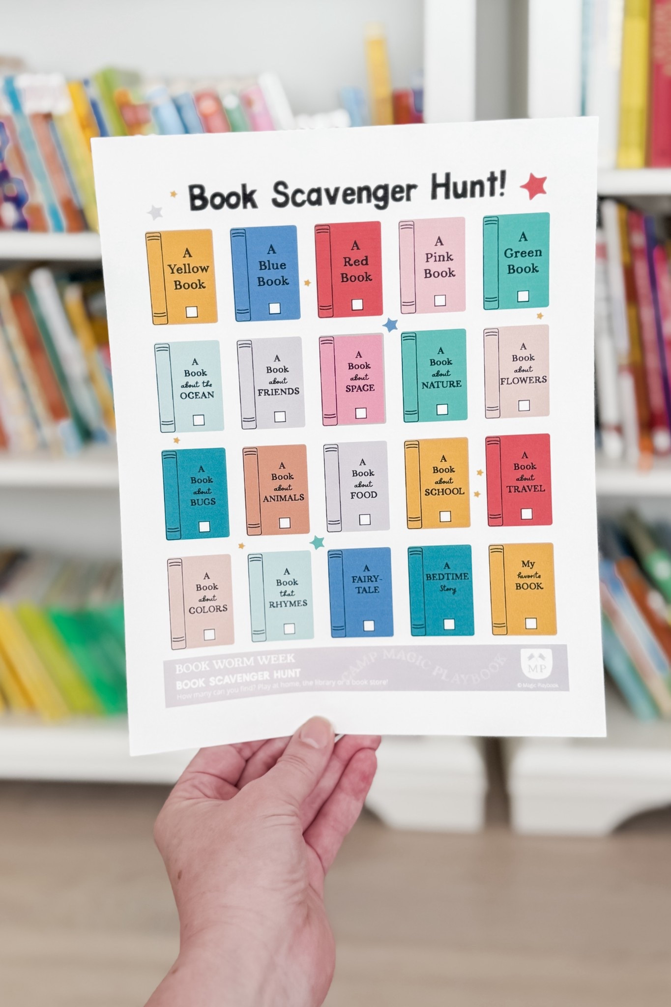 Camp Magic Playbook — Bookworm Week

Library Scavenger Hunt activity for our #LTKToddler  📚🐛

#LTKKids