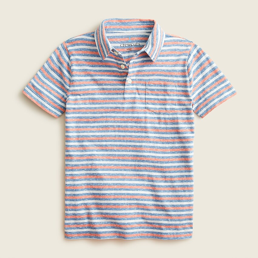 Boys' polo in stripe | J. Crew US
