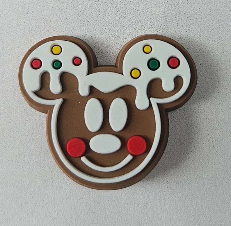 Christmas Straw toppers - Mickey & Minnie Gingerbread Cookies. Monster wreath | Etsy (US)