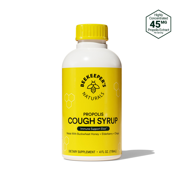 Beekeeper's Naturals Daytime Propolis Cough Syrup, 4 fl oz. - Walmart.com | Walmart (US)