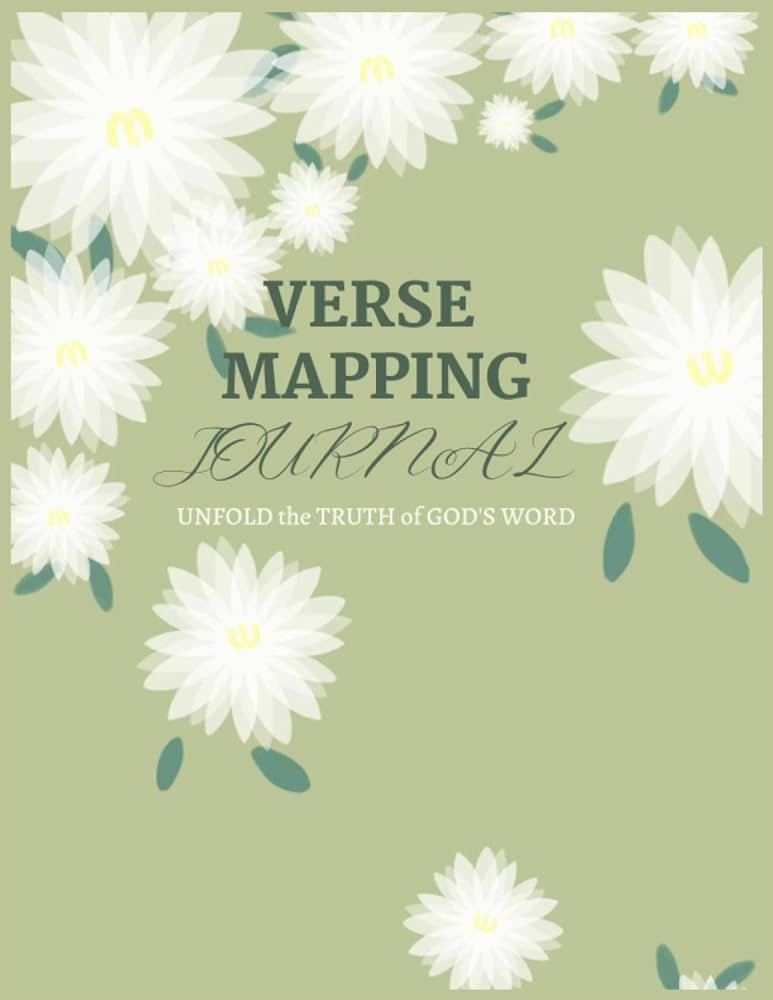 Verse Mapping Journal: Bible Workbook to Amplify Your Understanding Of God’s Word, Verse Mappin... | Amazon (US)