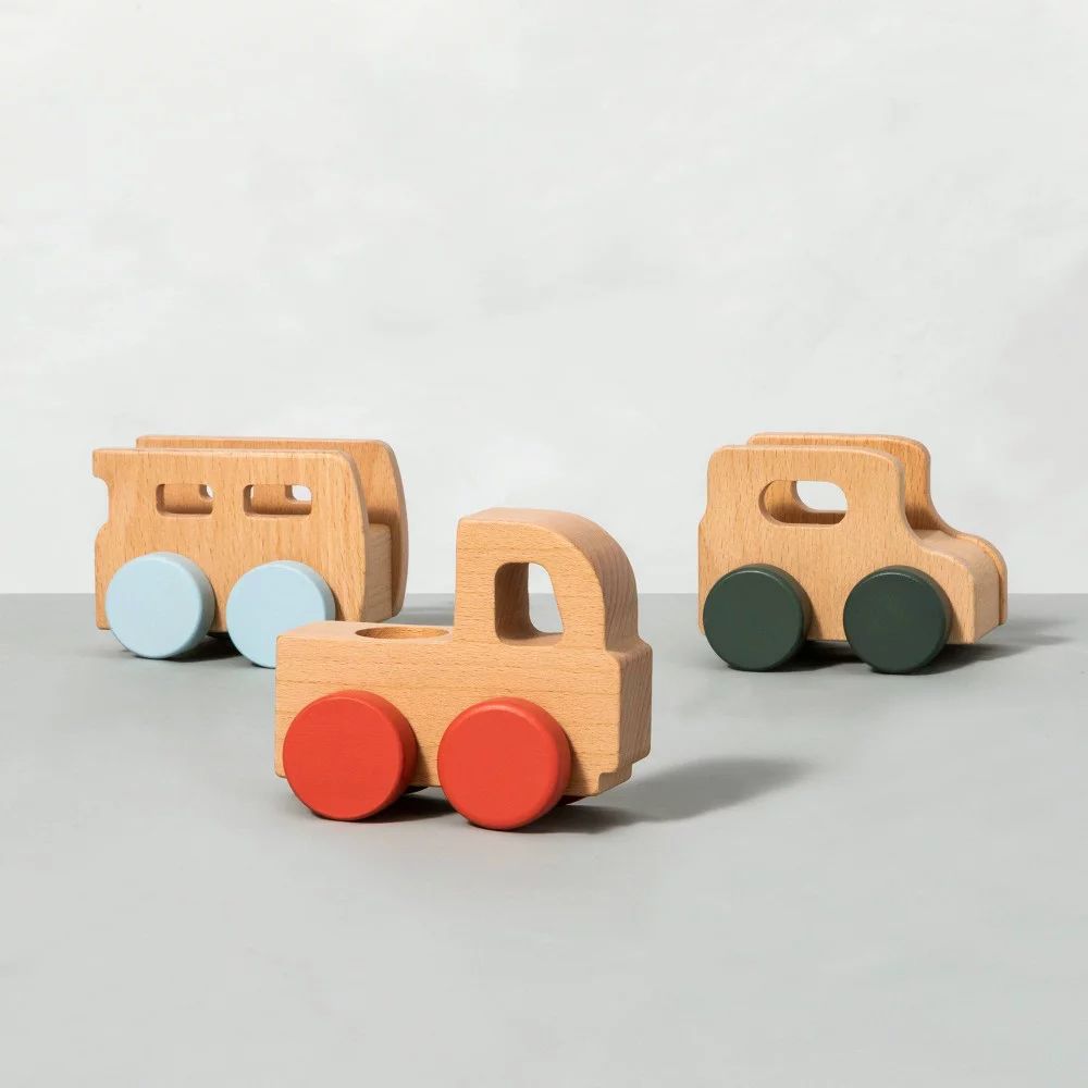 Wooden Toy Car Set - Hearth & Hand with Magnolia - Walmart.com | Walmart (US)