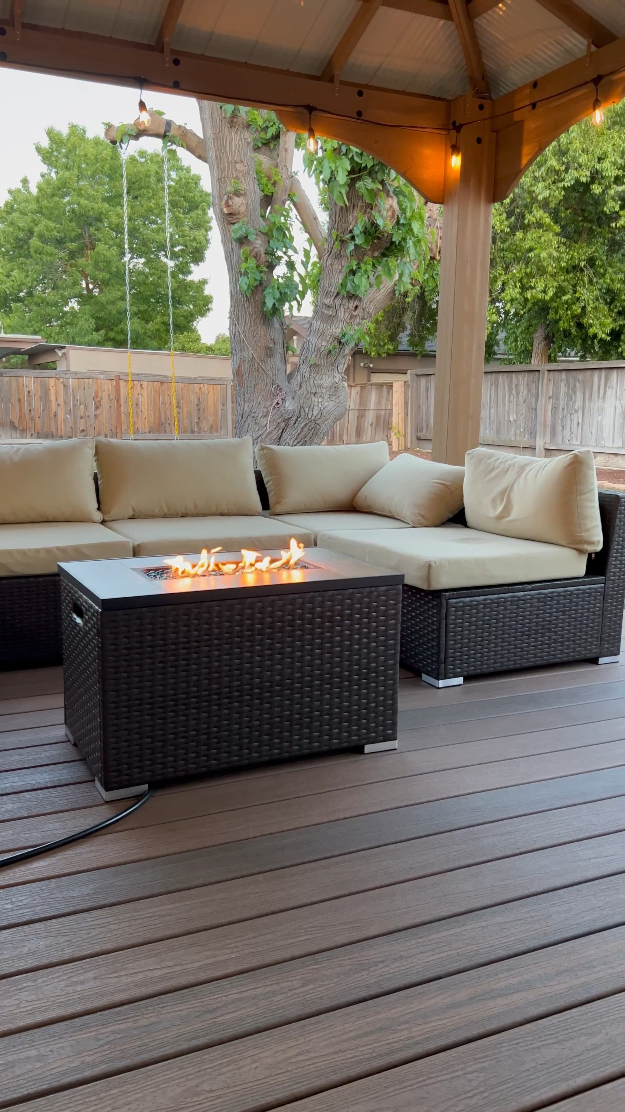 Shop this outdoor patio set.
Good quality, and easy assembly. It really brings together our deck. Comes in 6 different colors 

#LTKFind #LTKhome #LTKSeasonal