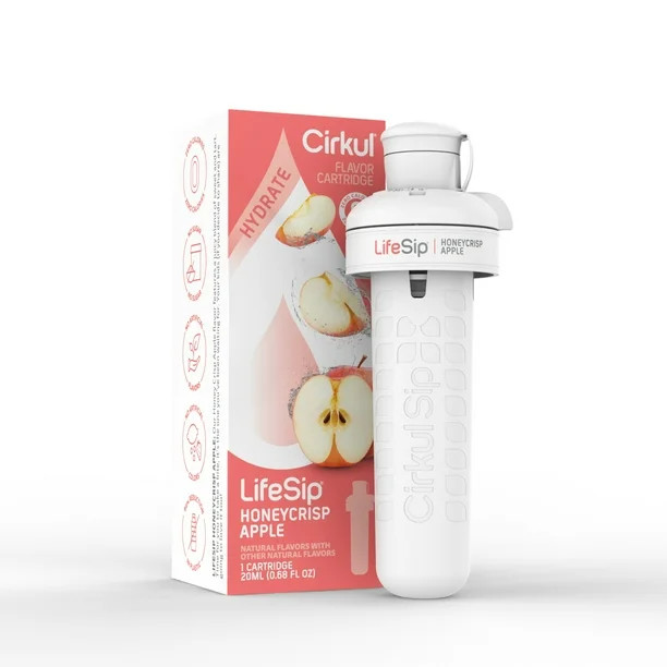 CirkulCirkul LifeSip Honeycrisp Apple Flavor Cartridge, Drink Mix, 1-PackUSD$3.74(4.7)4.7 stars o... | Walmart (US)