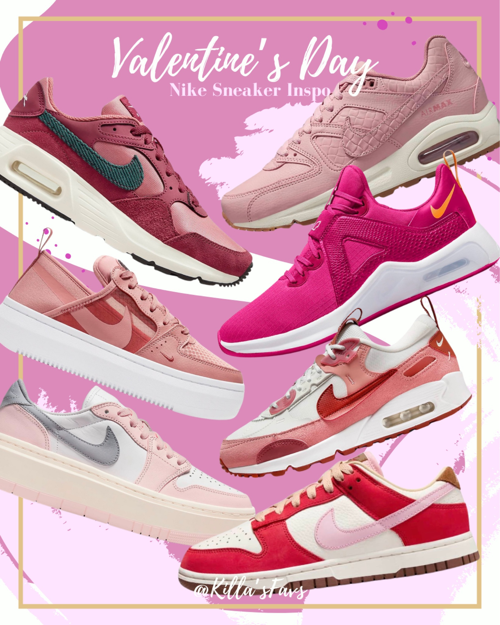 Valentine’s Day Sneakers 💌

Valentine’s Day is one month away! Do you have your outfit planned yet? Whether you are going out for a girls “Galentine’s” dinner or have plans with your partner, make sure to get your outfit planned early✨

#lulus #valentinesday #valentinesdayoutfit #outfitideas #ootd #pink #red #statement #holiday #accessories #galentinesday #sneakers #nike #shoes #shoeaddict #sneakerhead

#LTKshoecrush #LTKworkwear #LTKfitness