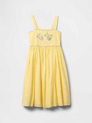 Kids Embroidered Midi Dress | Gap (US)