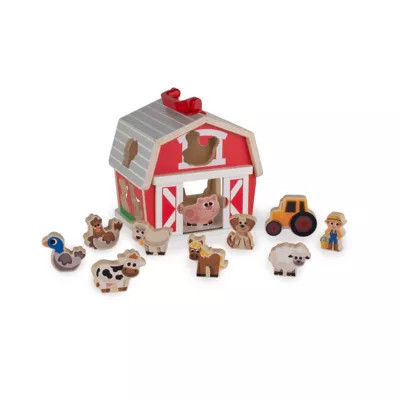 Fat Brain Toys Fat Brain Shape Sorter Barn | Tractor Supply