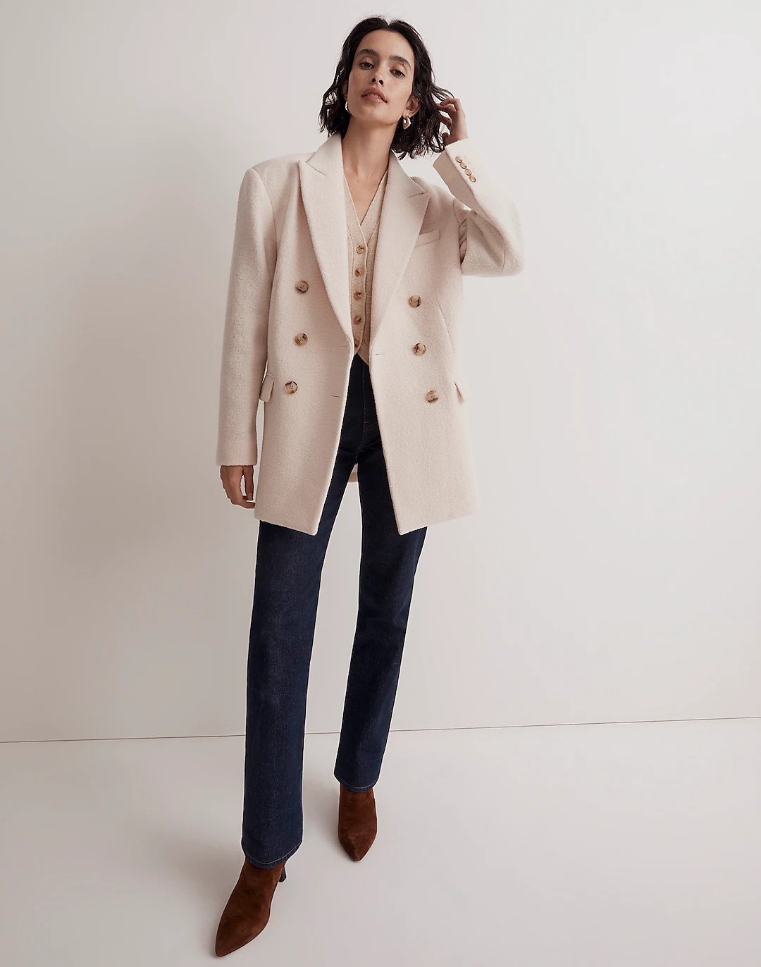Oversized Tuxedo Coat | Madewell