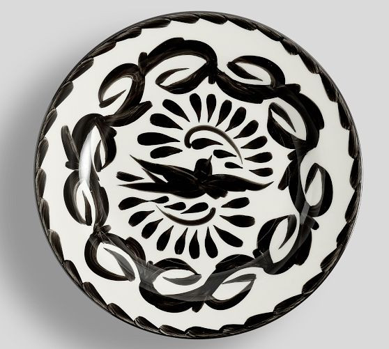 Puebla Porcelain Dinner Plates - Set of 4 | Pottery Barn (US)