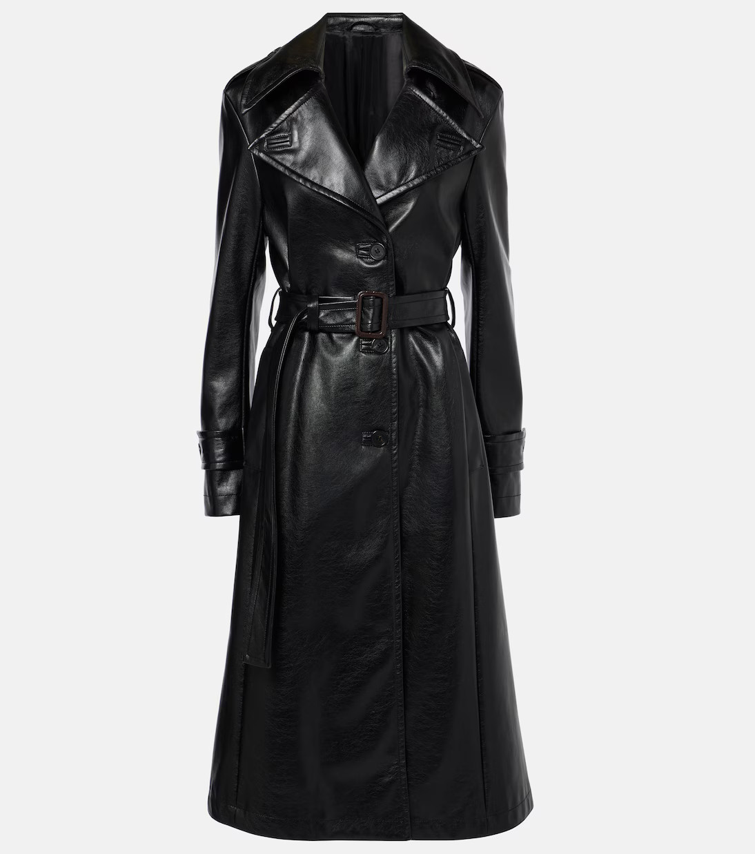 Faux leather trench coat | Mytheresa (US/CA)