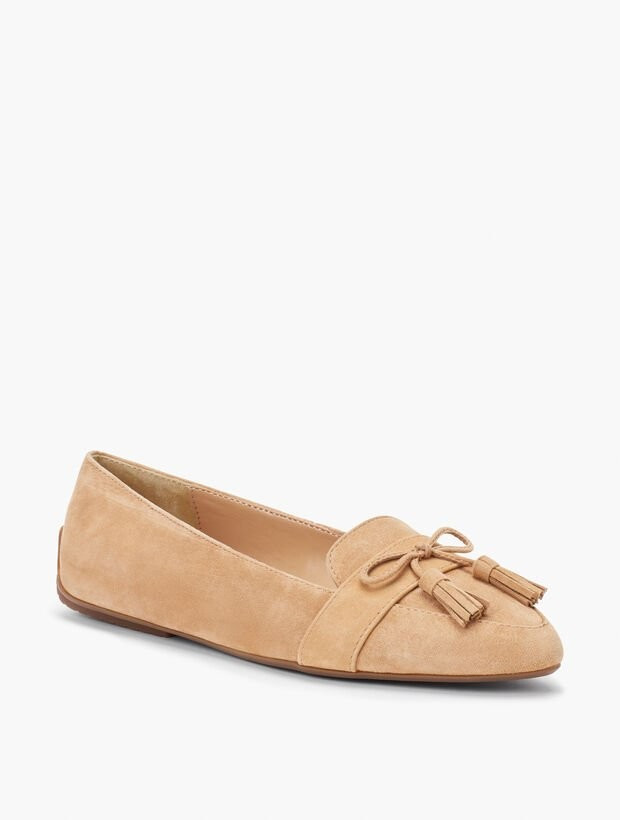 Francesca Driving Flats - Suede | Talbots