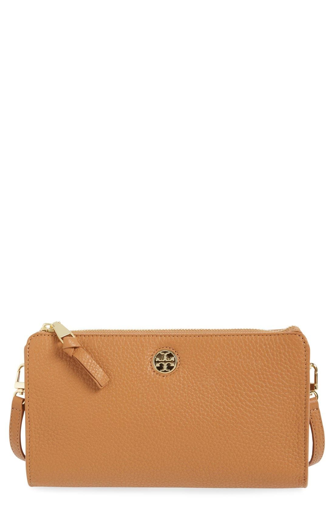 'Robinson' Pebbled Leather Crossbody Wallet | Nordstrom