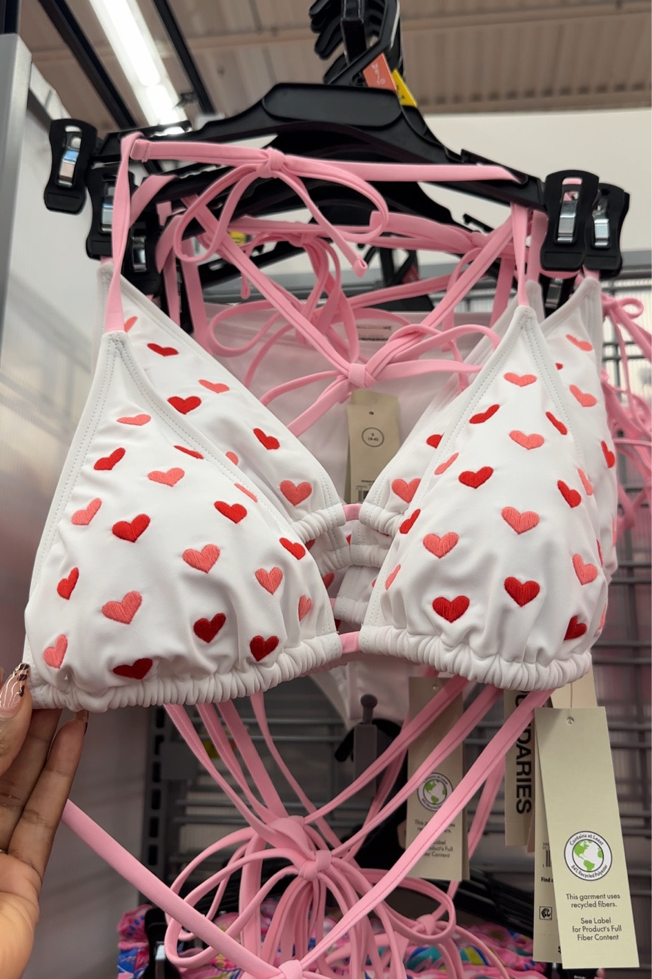 I stumbled upon this cute bathing suit while browsing in Walmart and thought this would be the cutest bikini for a Valentine’s Day ❤️ Trip ✈️ 🚢 🏝️ 

#LTKSwim #LTKSeasonal