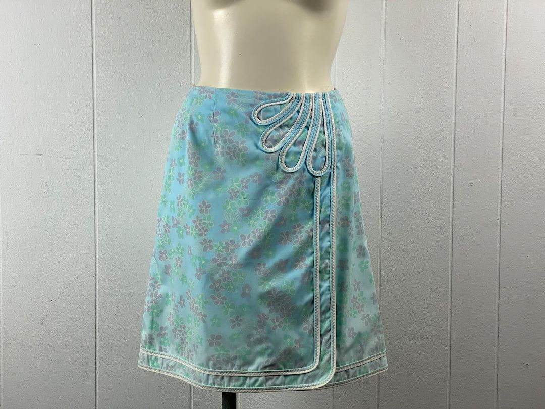 Vintage Skirt, Size Small, Lilly Pulitzer Skirt, 1960s Skirt, Flower Skirt, Short Skirt, the Lill... | Etsy (US)