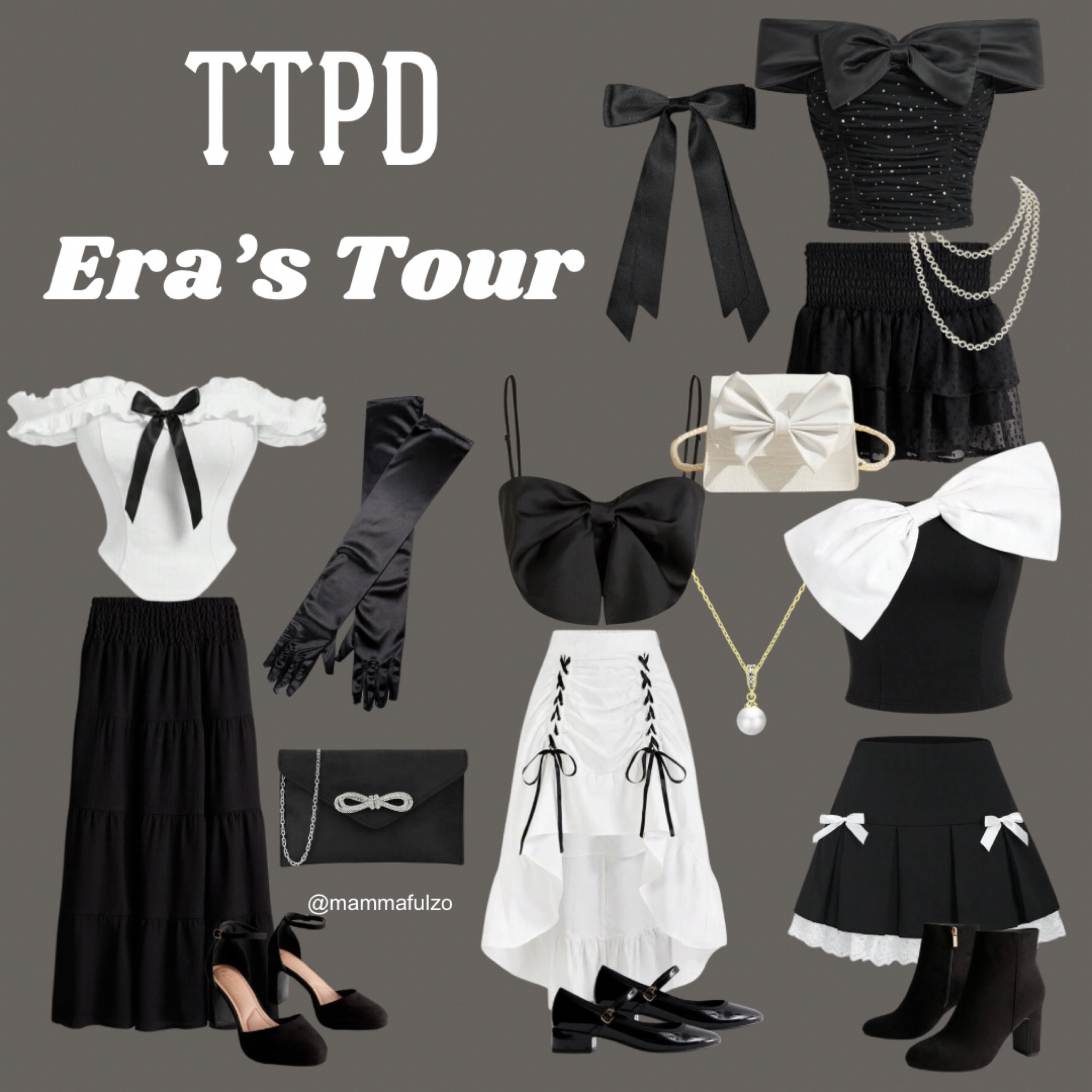 Taylor Swift Eras Tour Outfit Ideas - TTPD Era 🖤🤍

TTPD 
The Tortured Poets Department 
Taylor Swift
Swiftie
Eras Tour Outfit Ideas
TTPD Outfit Ideas 


#LTKuk #LTKsummer #LTKstyletip