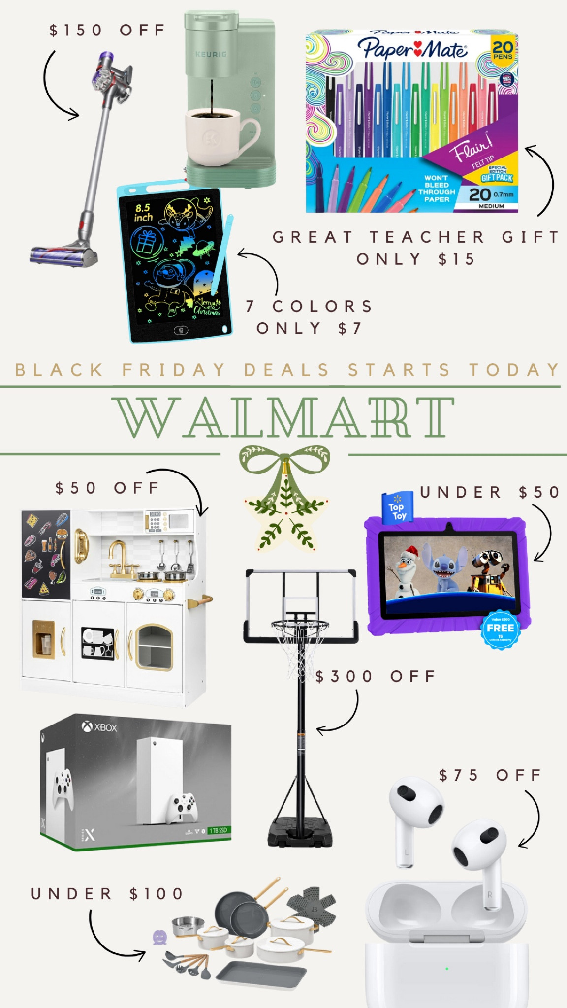 Great early Black Friday deals starts today!

THEBLOOMINGNEST Walmart toys Christmas gifts video games tech toys vacuum 

#LTKHoliday #LTKSaleAlert #LTKSeasonal