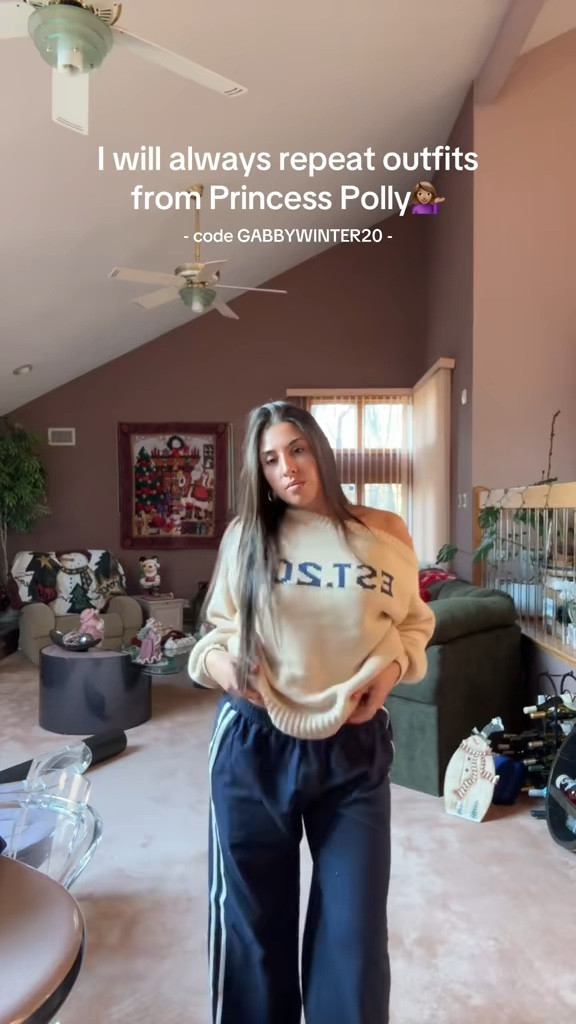 Size 8 sweater
Size 8 track pantss