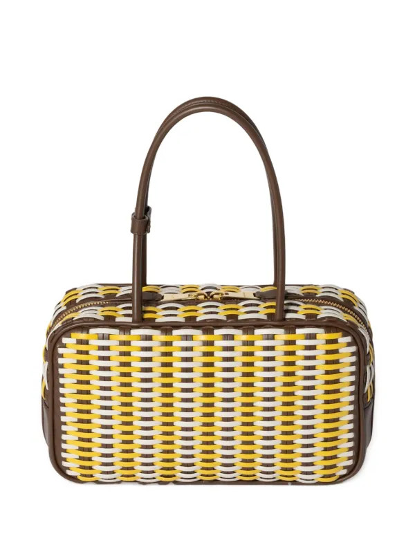 Miu Miu Beau Leather Tote Bag | Brown | FARFETCH UK | Farfetch Global