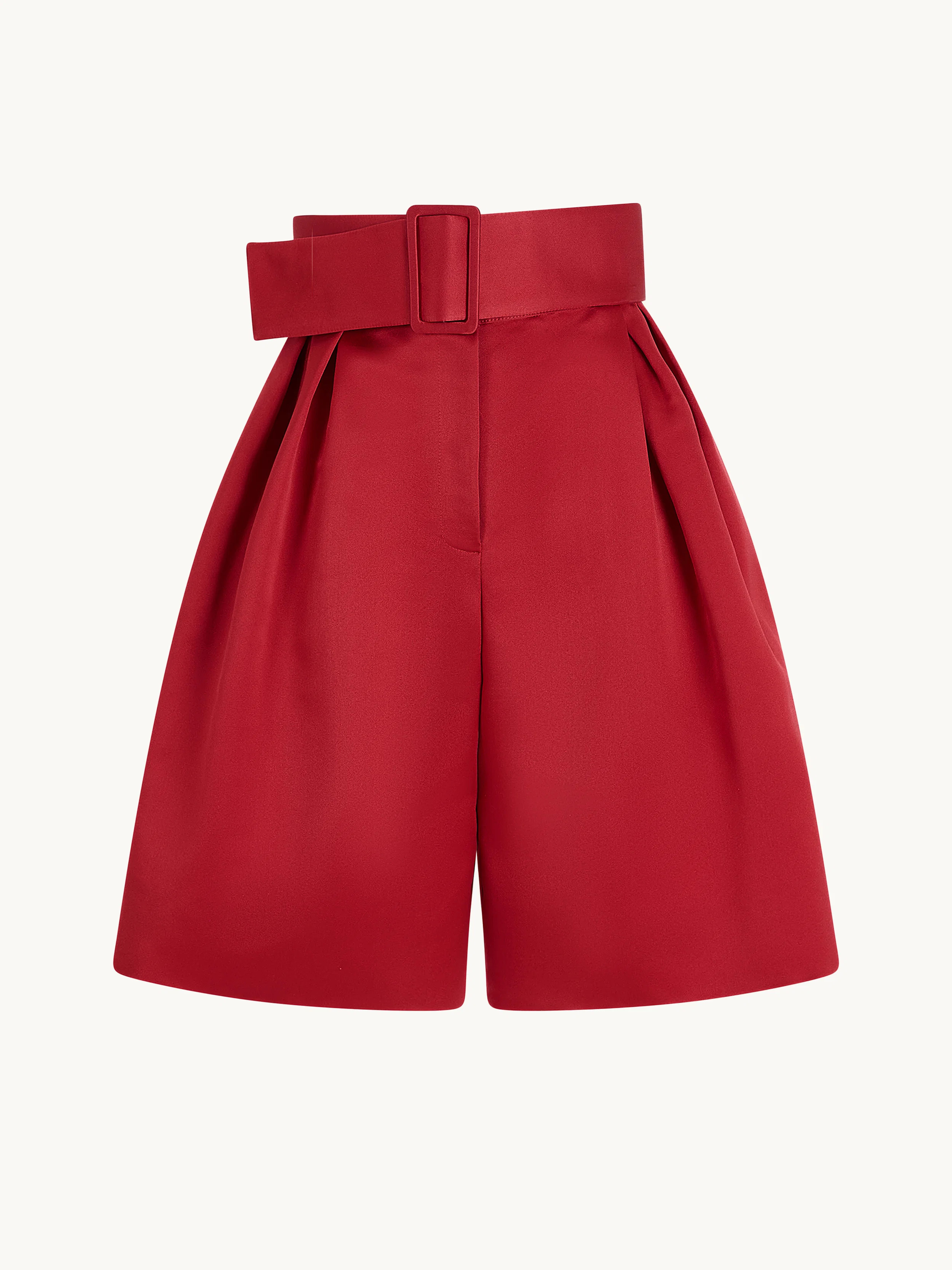 Belted Wide Shorts | goop