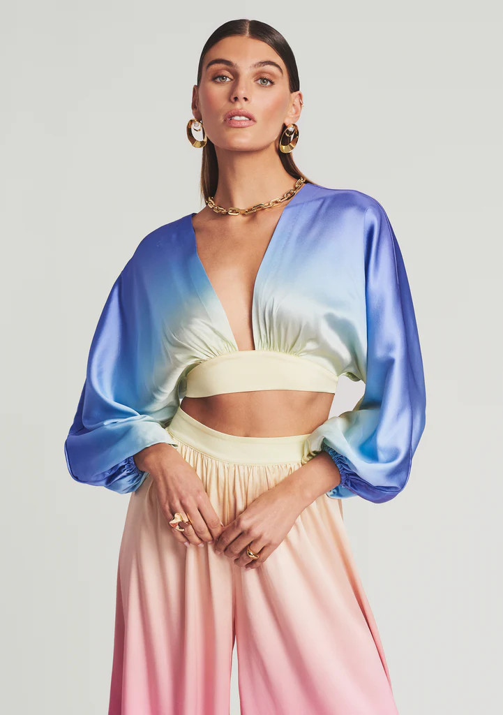 Clarisa Silk Top | Retrofete