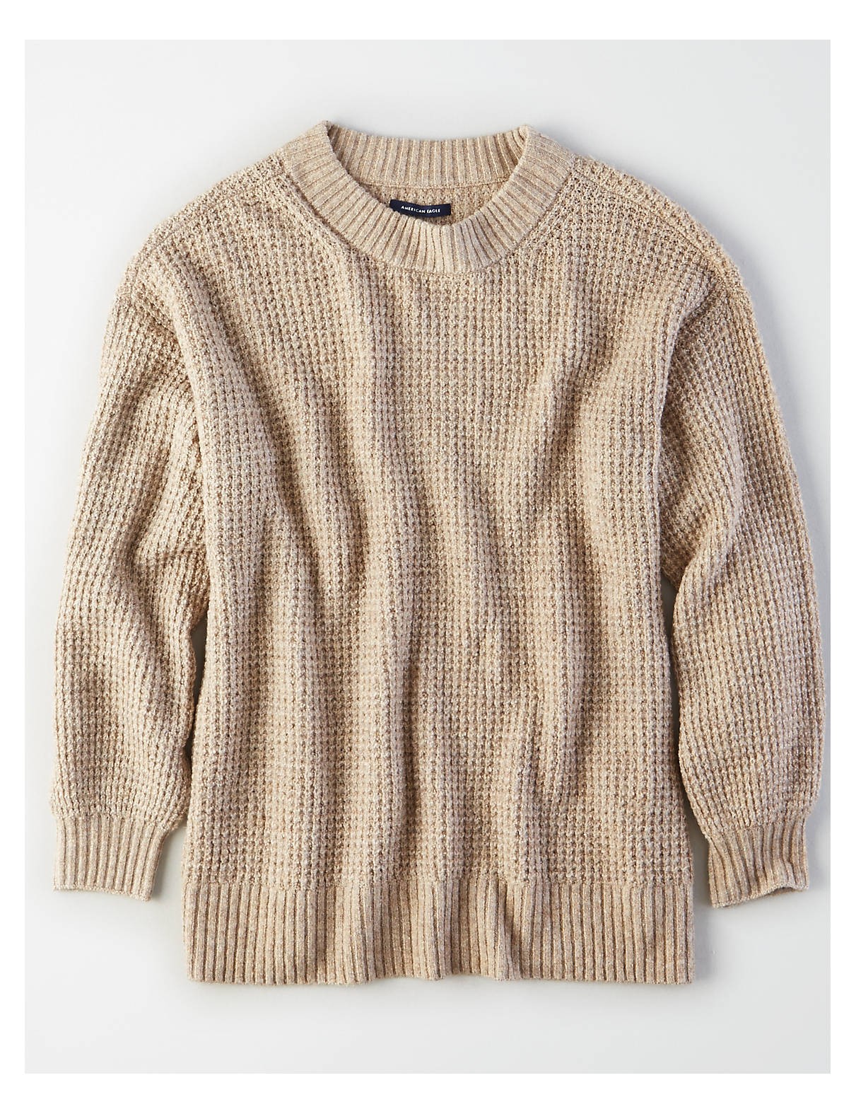 AE Cloudspun Sweater, Brown | American Eagle Outfitters (US & CA)