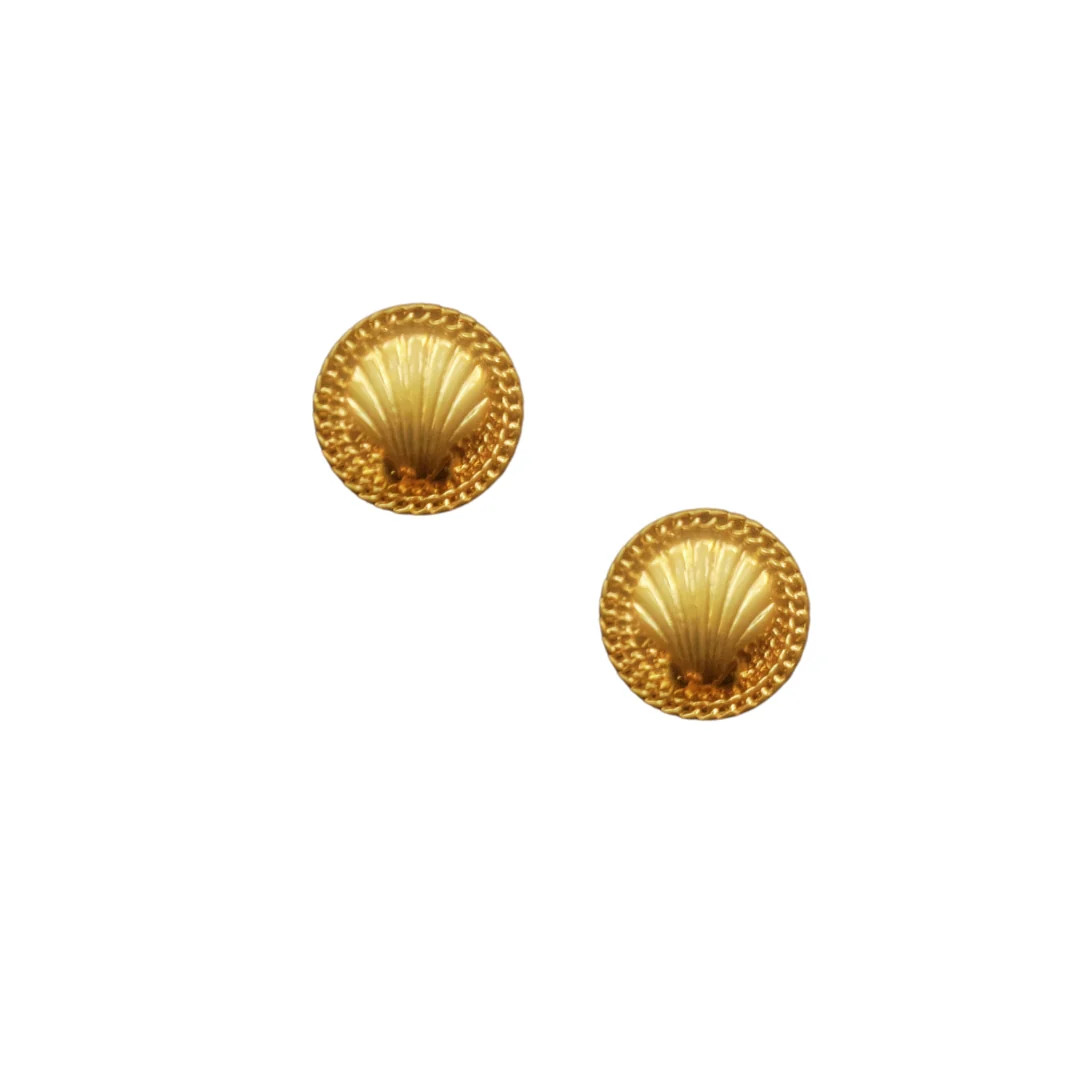 Elin Shell Studs | Neely Phelan