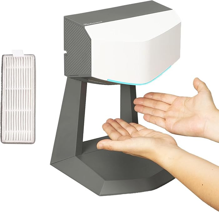 Hand Dryer with Accessory Stand & HEPA Filter for Commercial/Residential (Home) Use - Compact, Po... | Amazon (US)