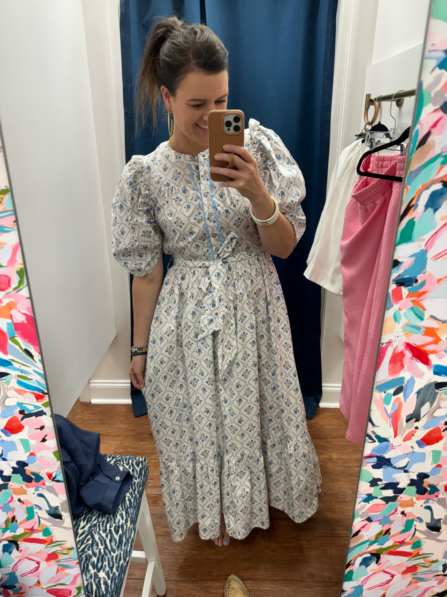 In my grandmillennial era. #grandmillennialstyle #karlie

#LTKWorkwear #LTKMidsize #LTKSeasonal