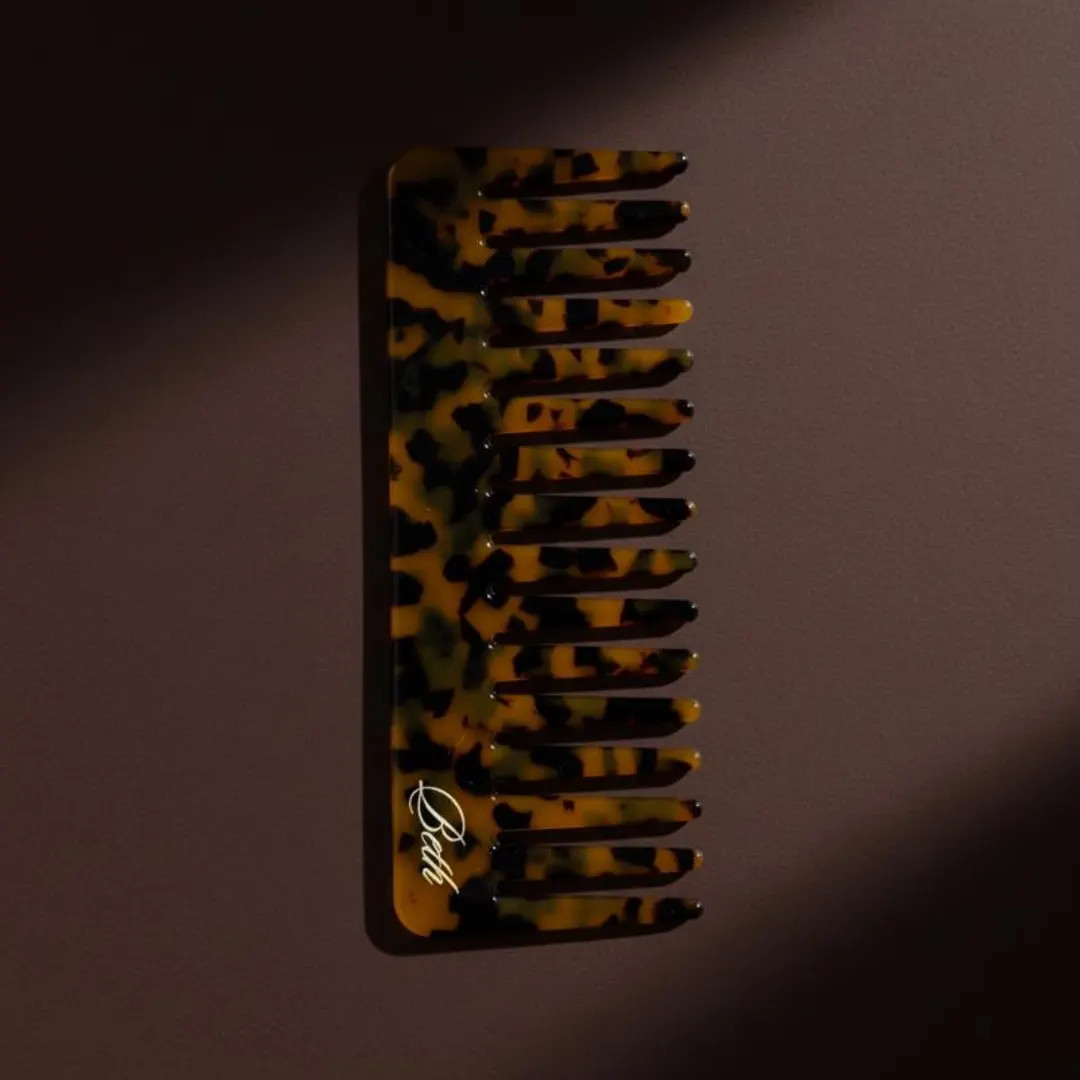 Engraved Tortoise Shell Hair Comb Gift Custom Name Detangler Brush for Hair Accessory for Estheti... | Etsy (US)