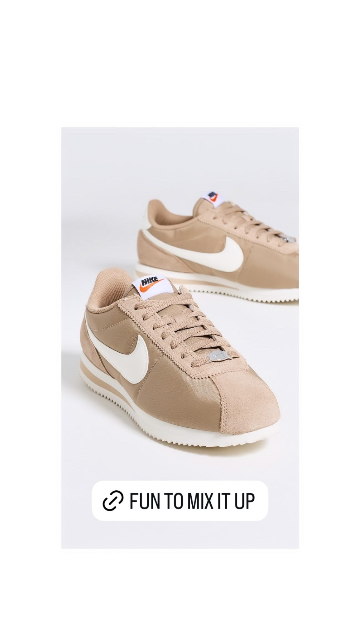 Nike sneakers.

#LTKSeasonal #LTKActive #LTKTravel