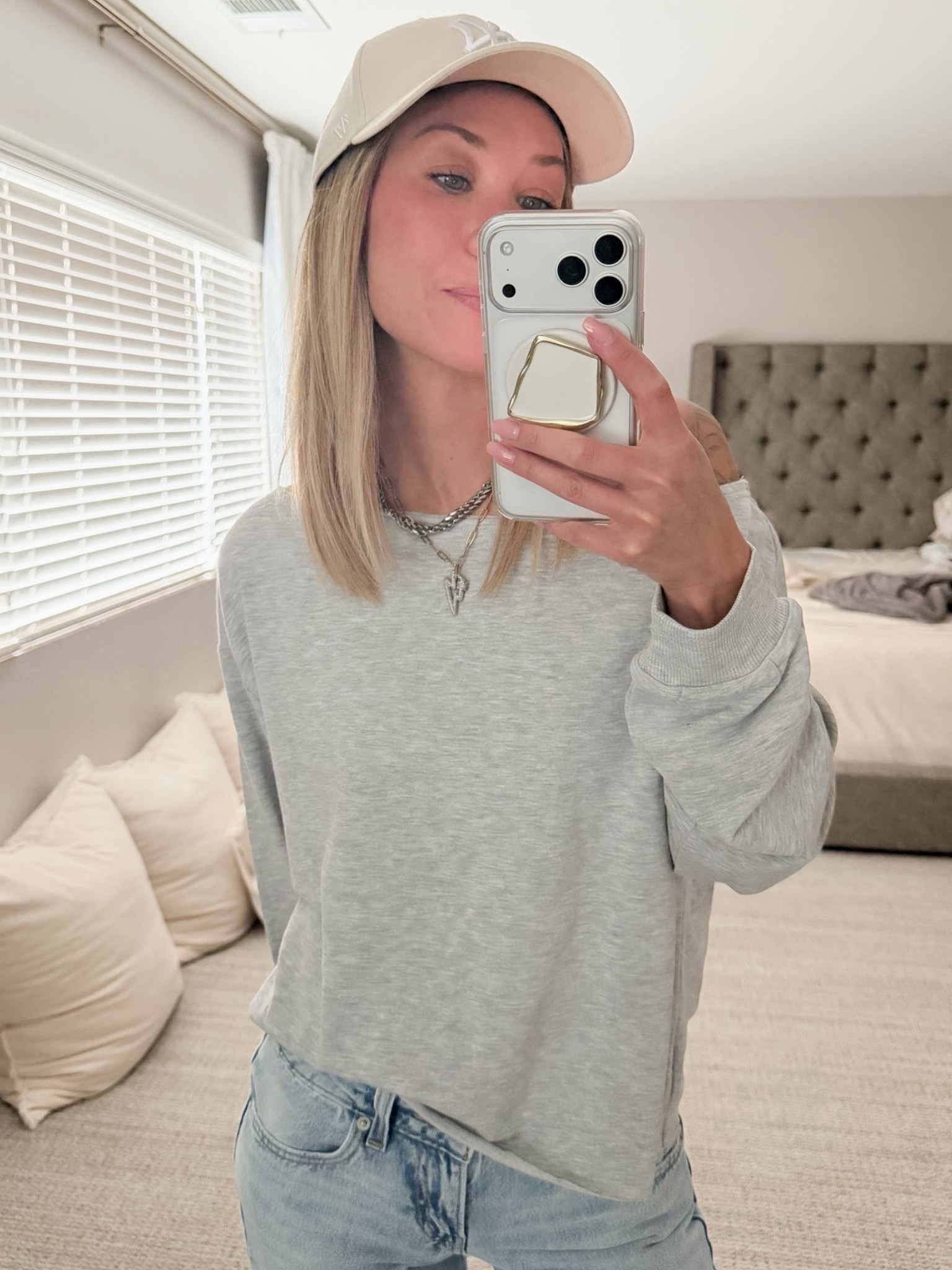 I chopped off the elastic band on this target sweatshirt and I love it so much more ✂️ wearing size M

#LTKootd #LTKgrwm #LTKmomlife
