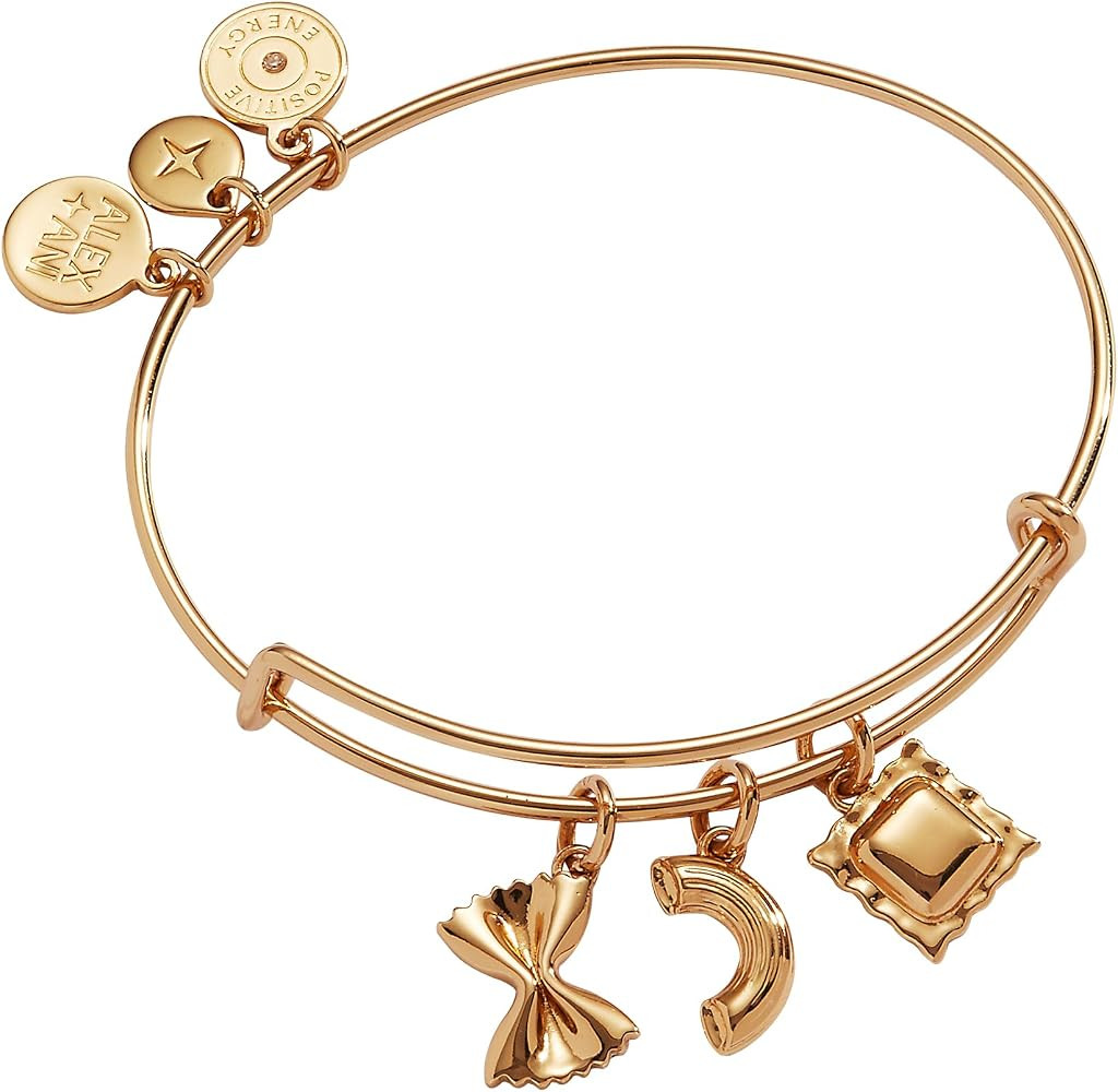 Alex and Ani Pasta Multi Charm Bangle | Amazon (US)