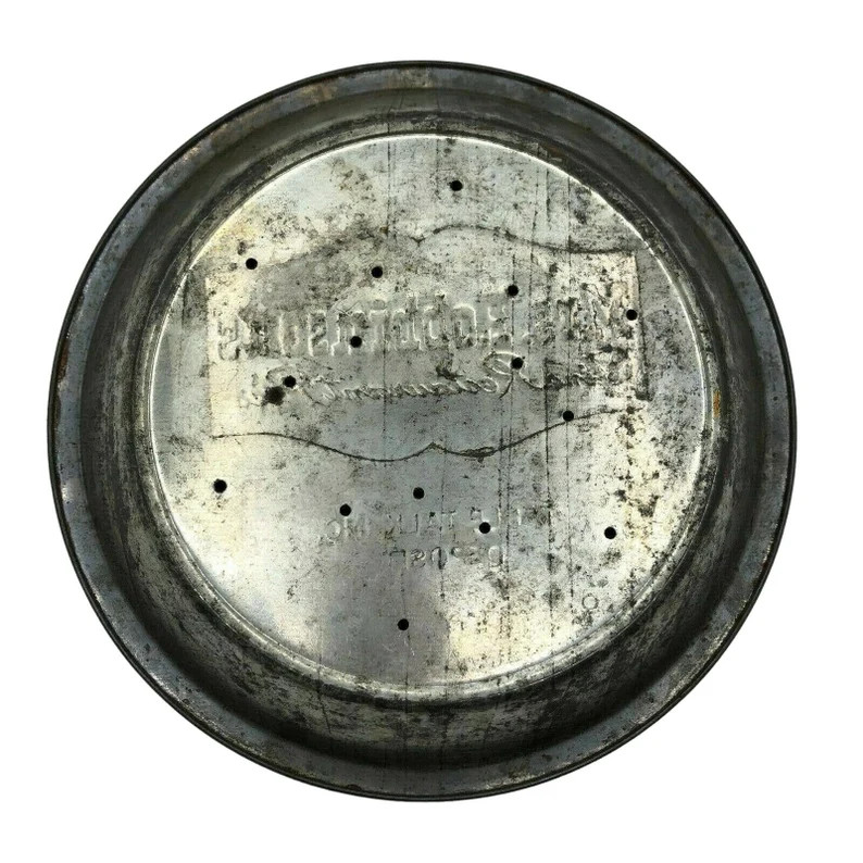 Vintage Mrs. Robinson's Vented Steel Pie Pan 9 in Diameter Metal Bakeware Advertising - Etsy | Etsy (US)