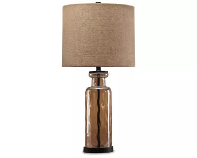 Signature Design by Ashley Laurentia Glass Table Lamp | Belk