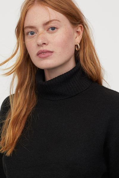 Knit Turtleneck Sweater | H&M (US + CA)