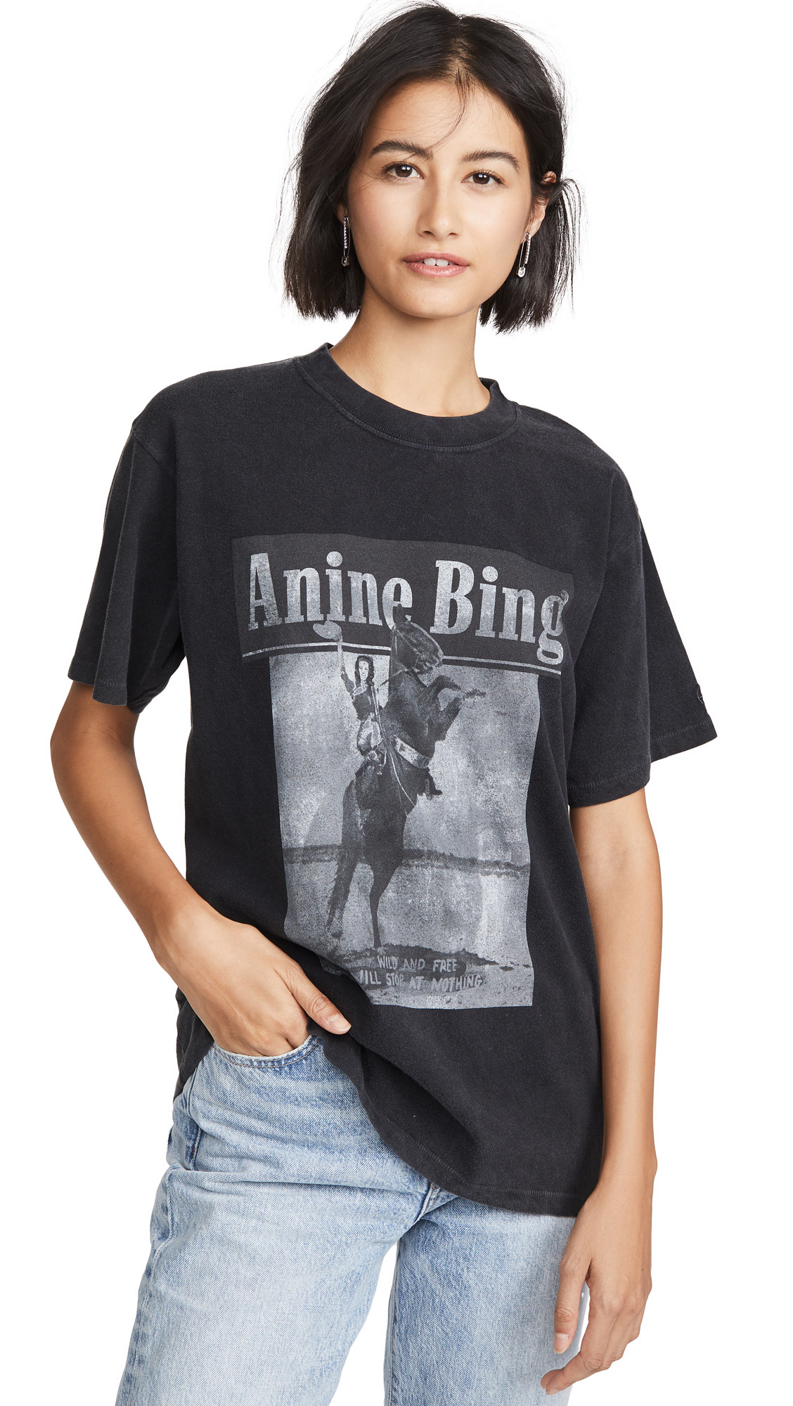 ANINE BING Lili Wild and Free Tee | Shopbop
