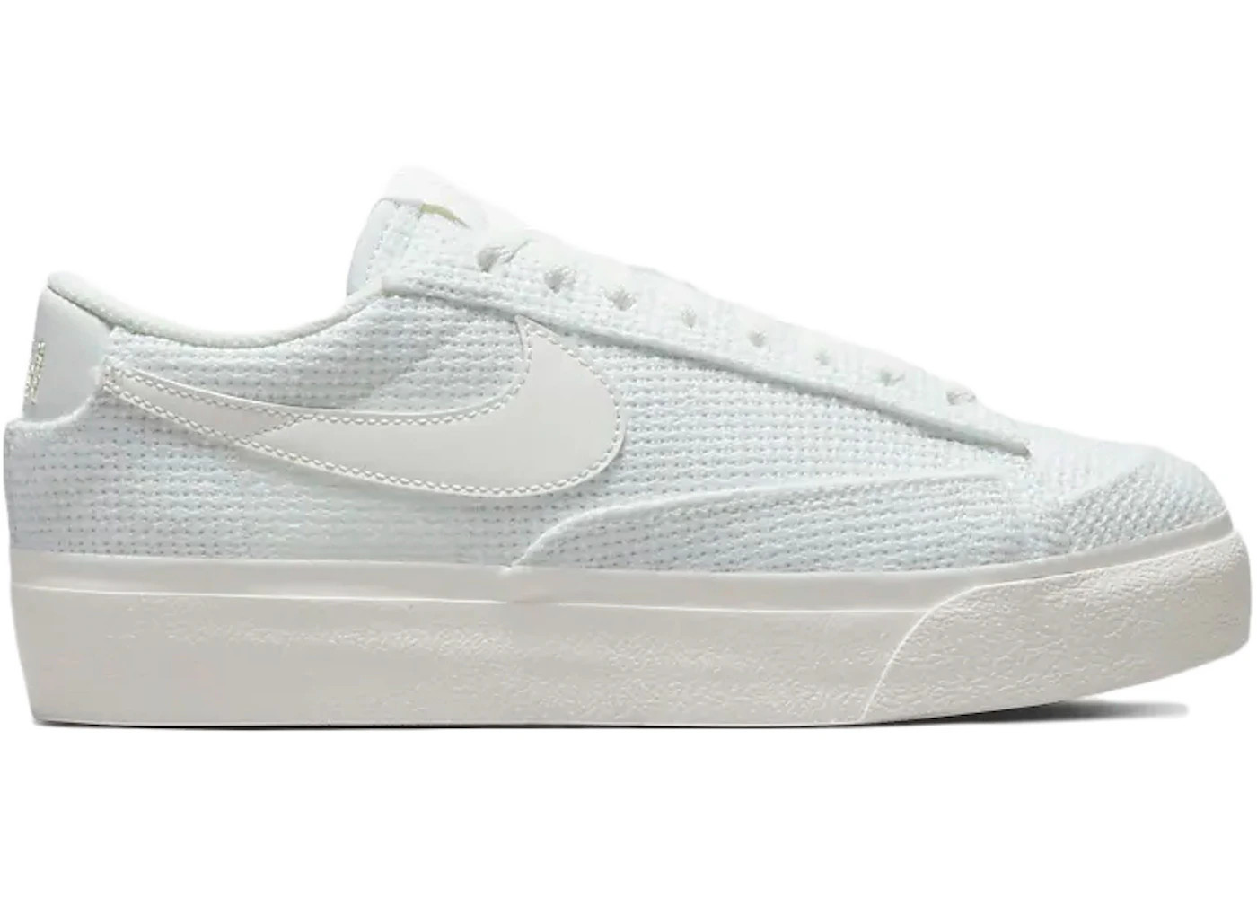 Nike Blazer Low PlatformWoven Summit White (Women's) | StockX