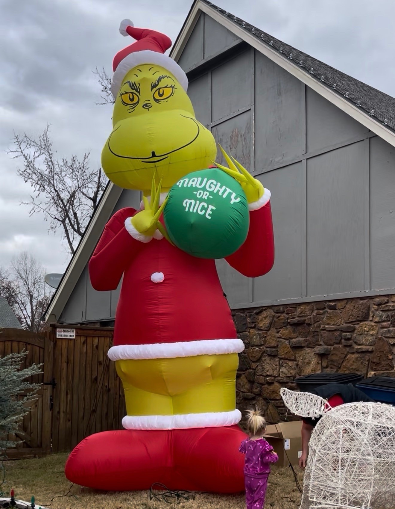 We are obsessed with all of the Grinch holiday decor. This giant inflatable brings all the holiday fun to the yard!

#LTKHoliday #LTKHome #LTKKids