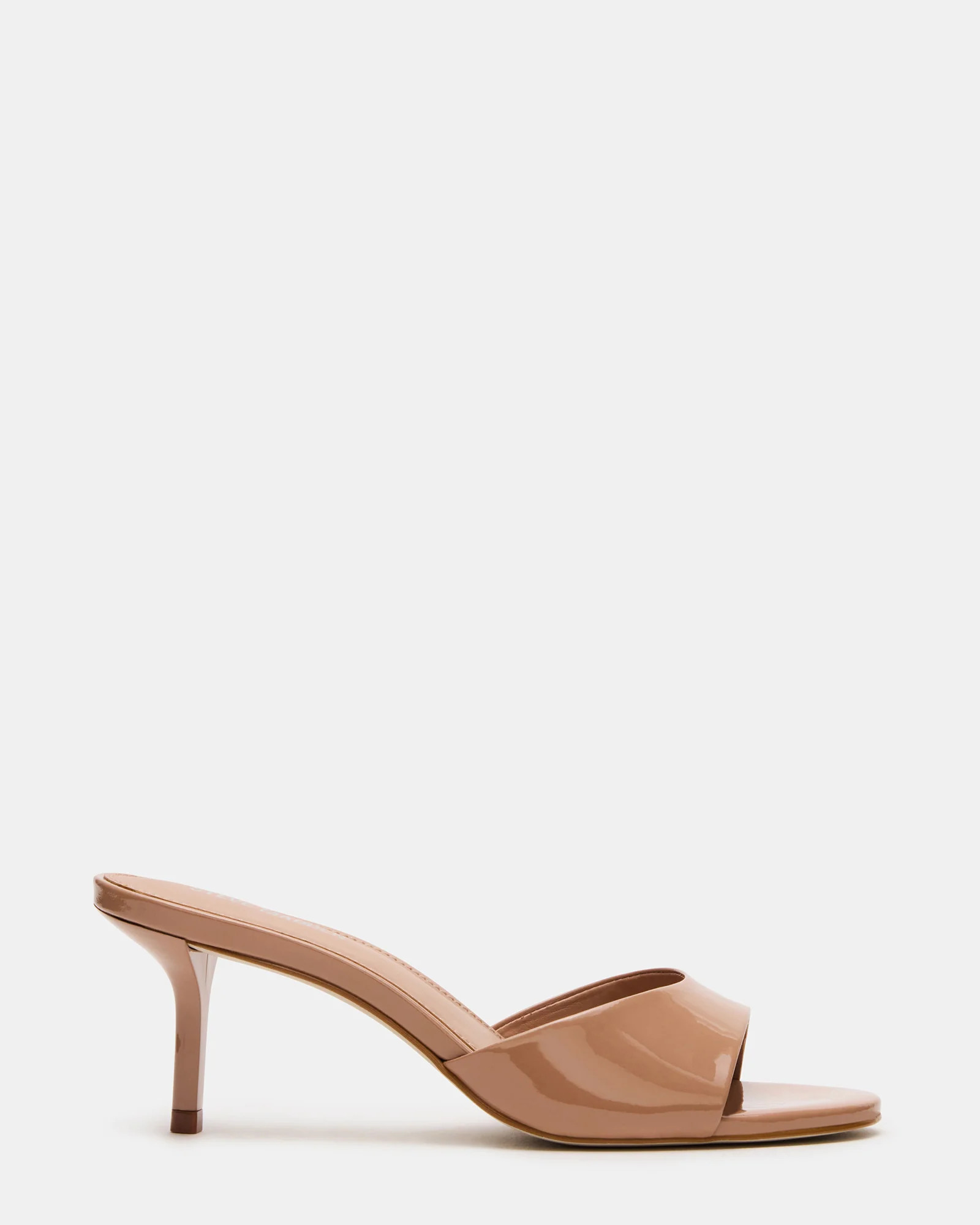 KENDRIX Blush Leather Women's Mule Heel | Steve Madden (US)