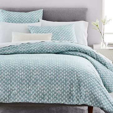 Organic Stamped Dots Duvet Cover & Shams | West Elm (US)