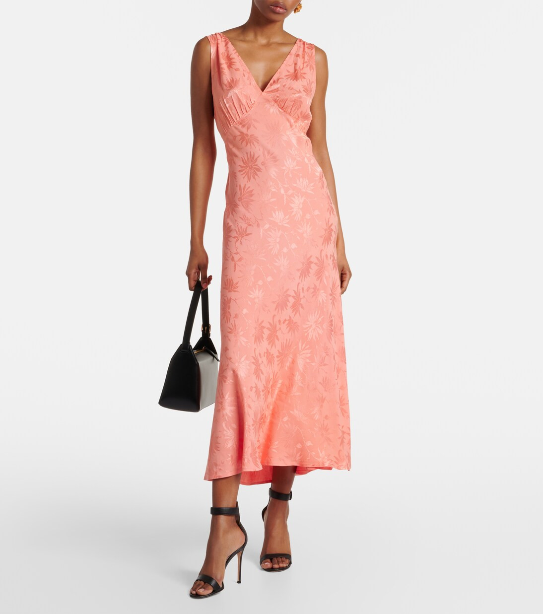 Sandrine floral jacquard midi dress | Mytheresa (US/CA)