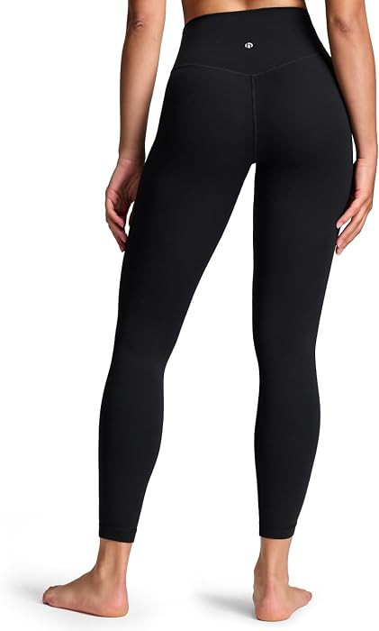 HeyNuts No Front Seam Workout Leggings 25"     Medium Plus Support, Compression, Yoga, Gym, Fitne... | Amazon (US)