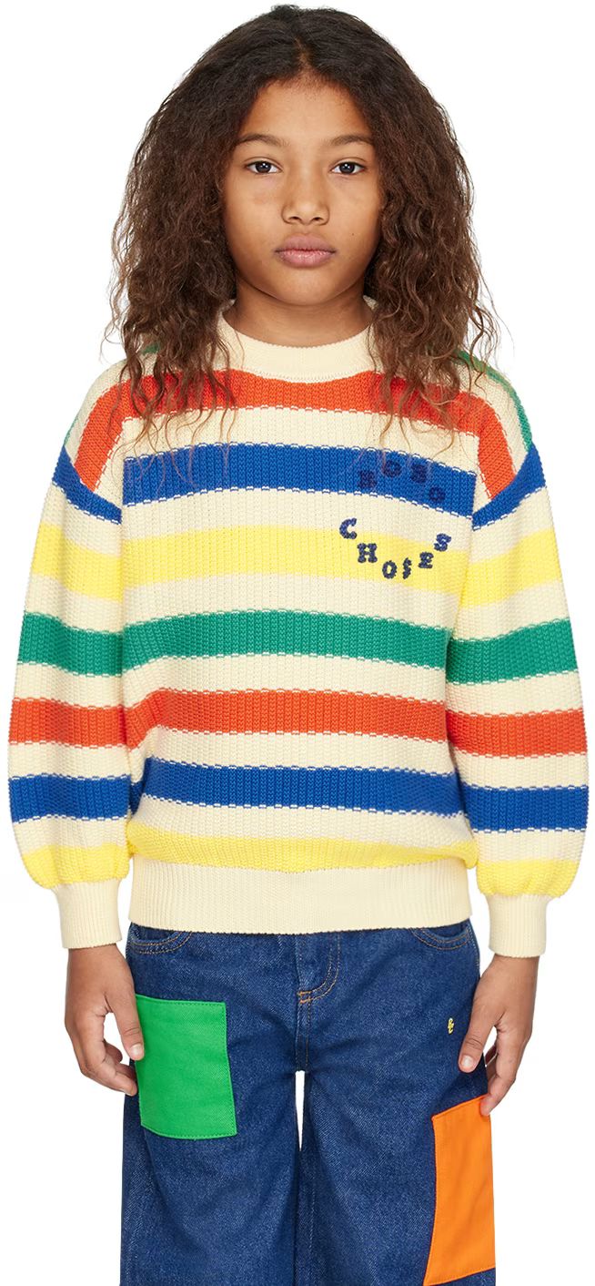 Kids Multicolor Striped Sweater | SSENSE