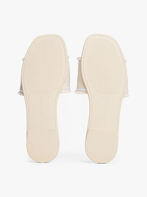 Frayed Canvas Sandals | Tommy Hilfiger UK
