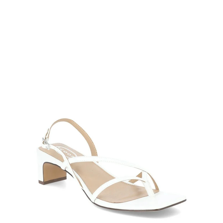 Scoop Women's Slingback Block Heels with Adjustable Strap | Walmart (US)
