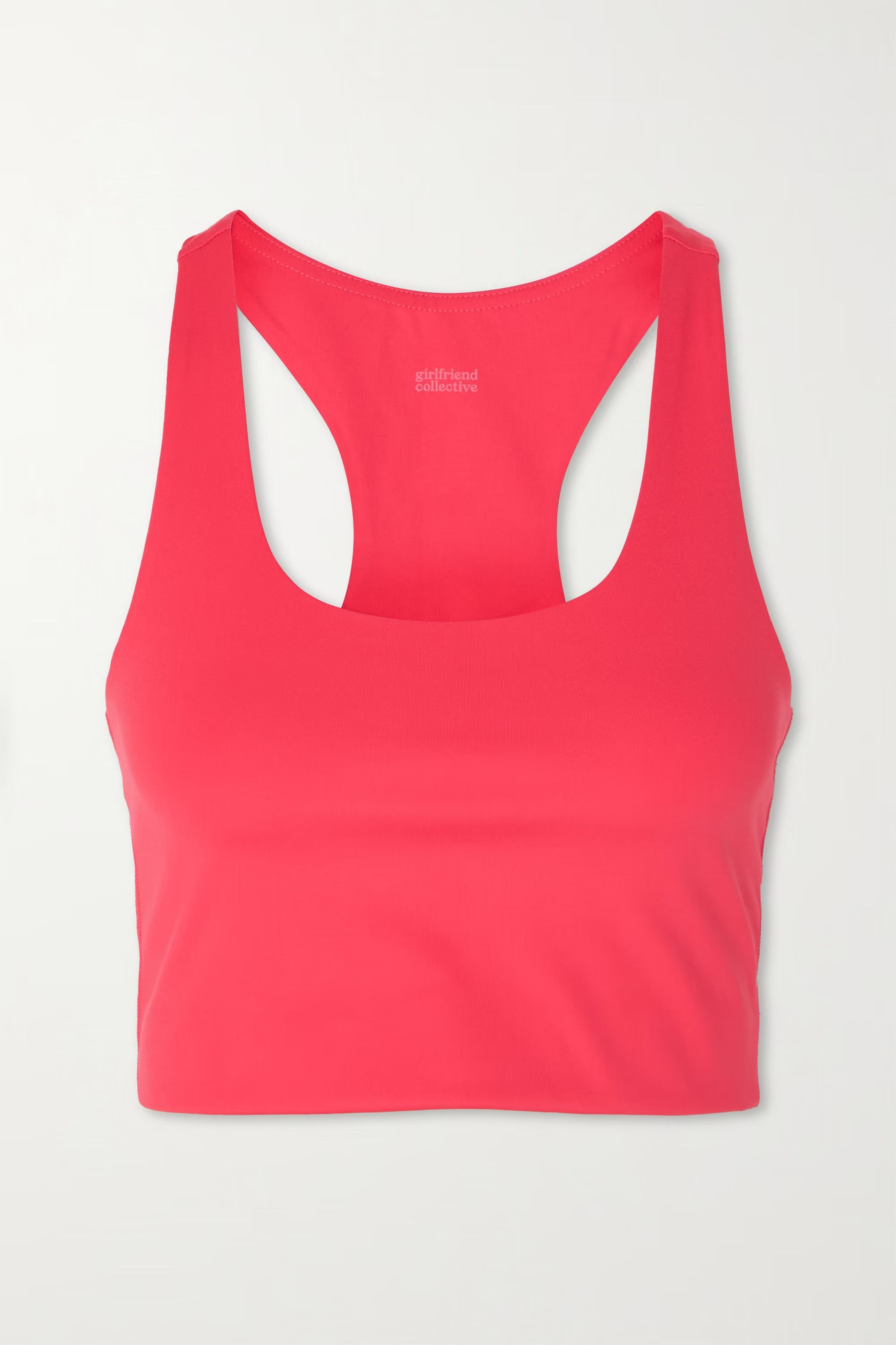 Pink + NET SUSTAIN Paloma recycled stretch sports bra | GIRLFRIEND COLLECTIVE | NET-A-PORTER | NET-A-PORTER (US)